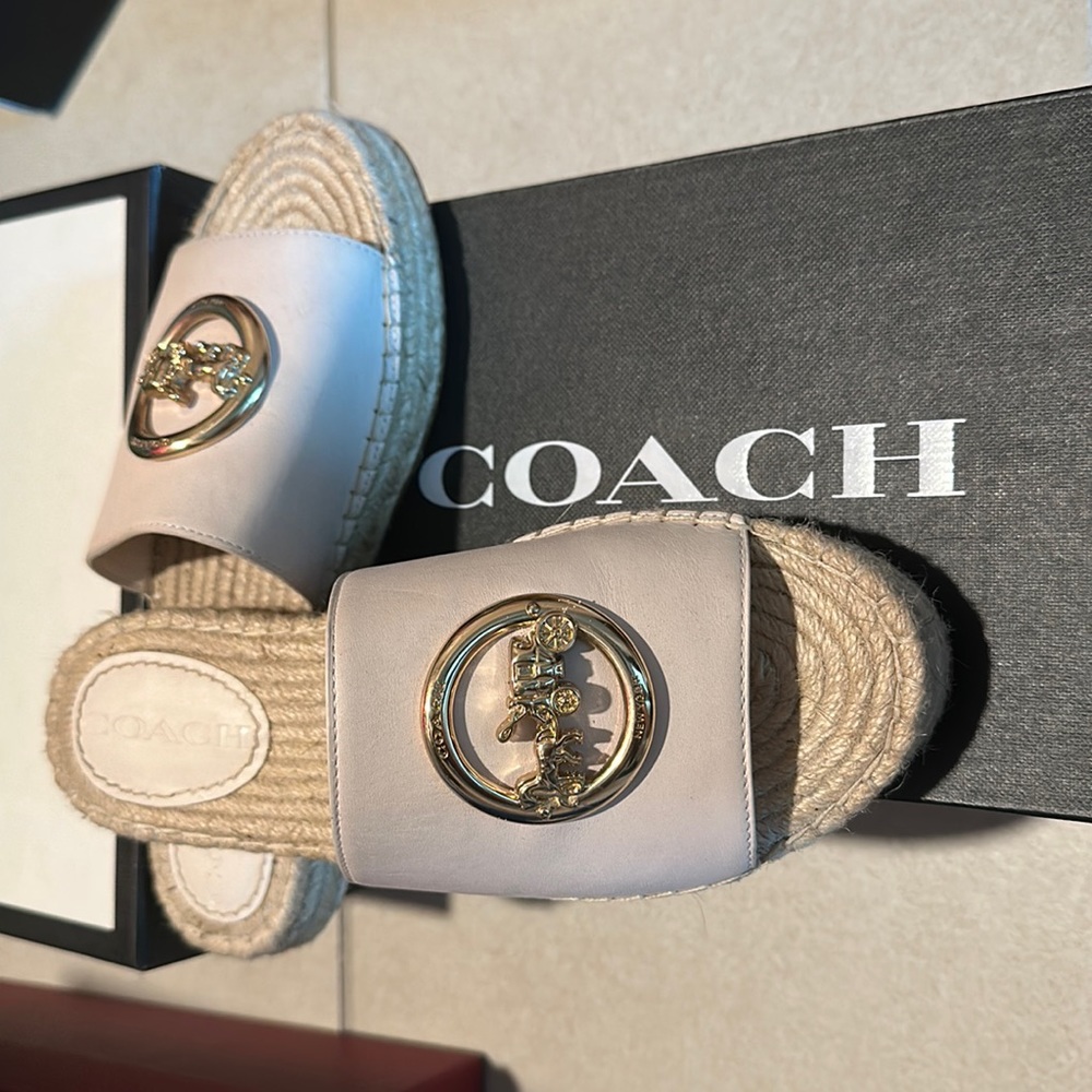 Coach espadrilles sandals